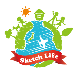 Sketch life logo