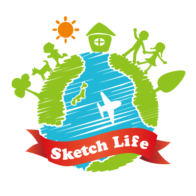Sketch life logo
